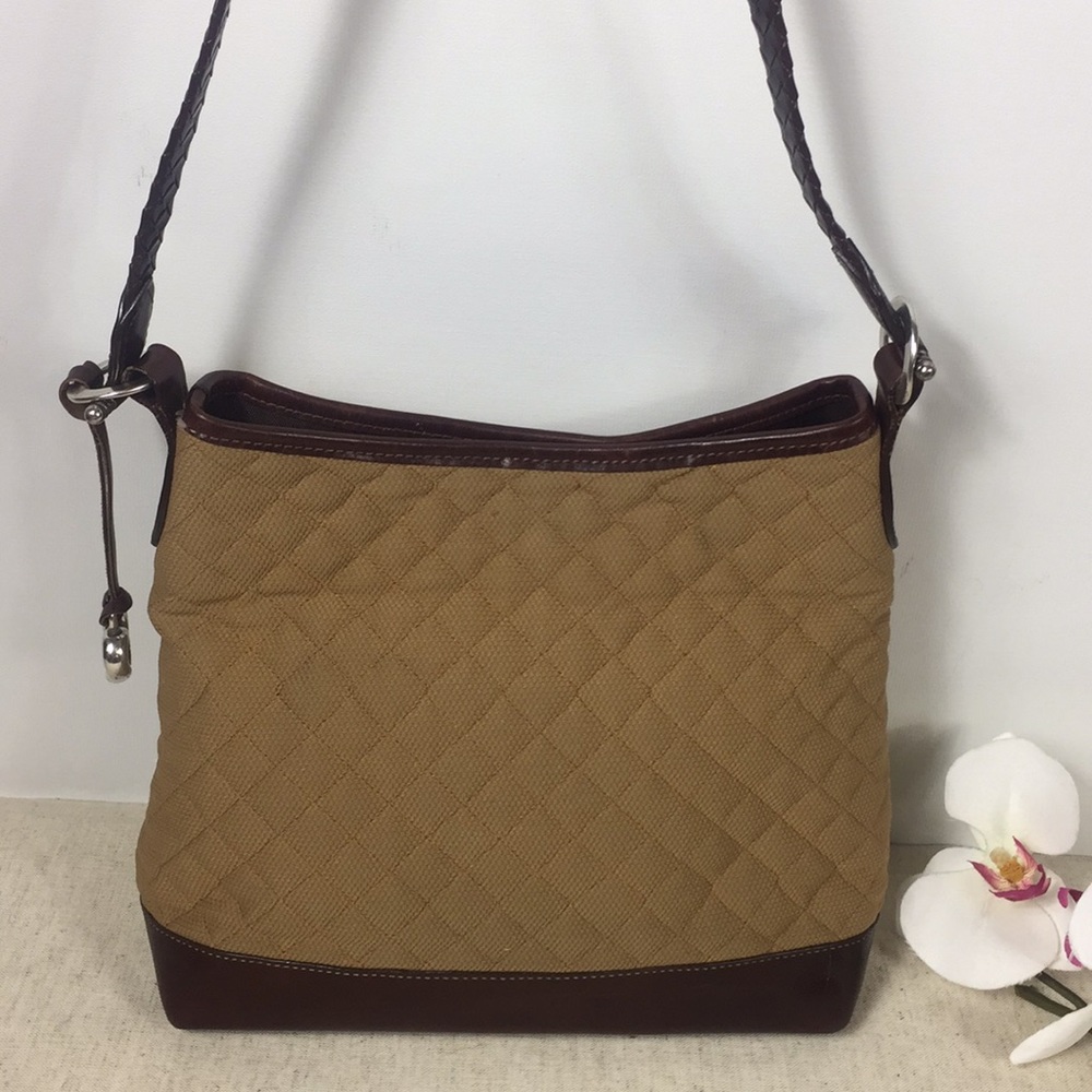 Brighton tan and brown bag
